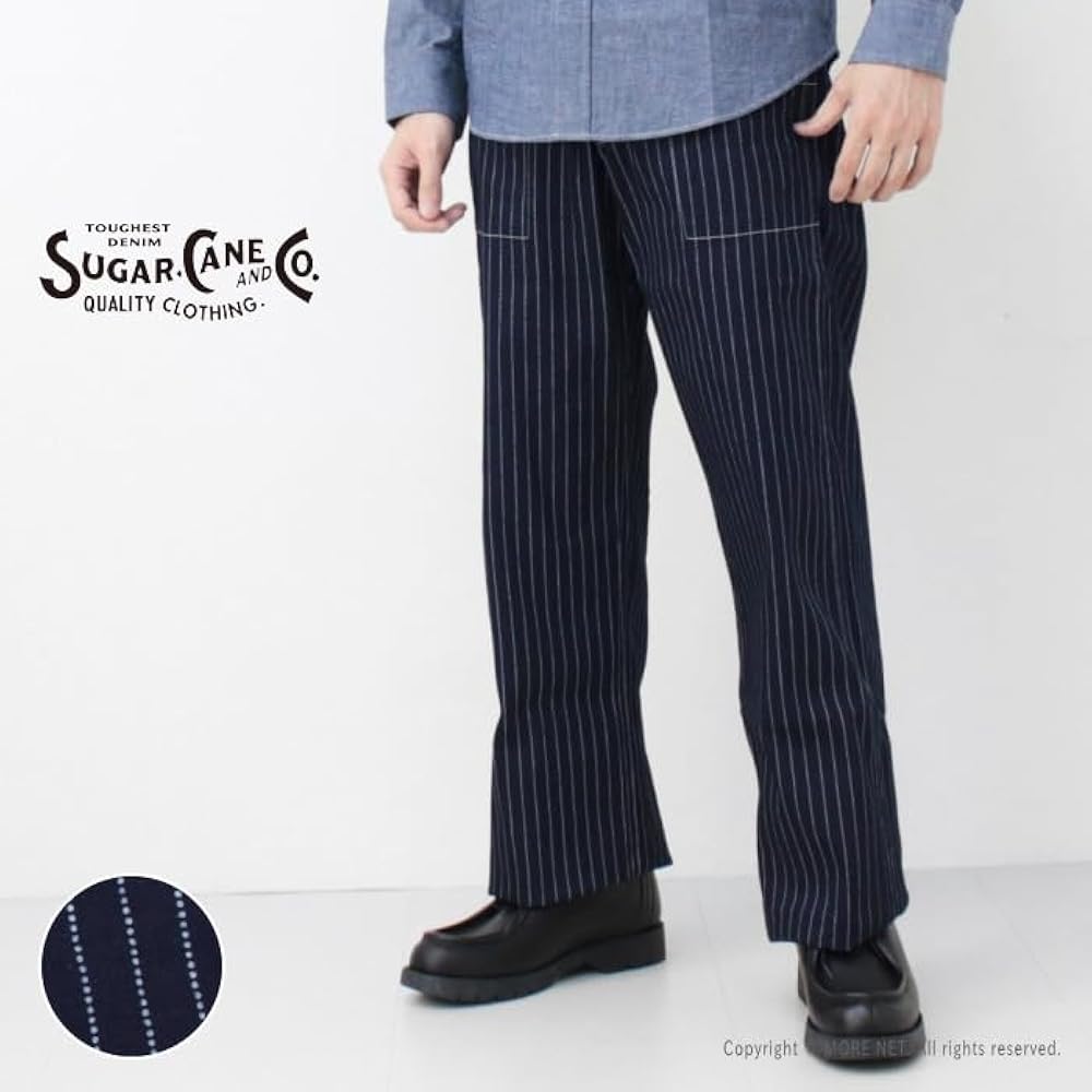 Amazon | [シュガーケーン] 9ozウォバッシュストライプ